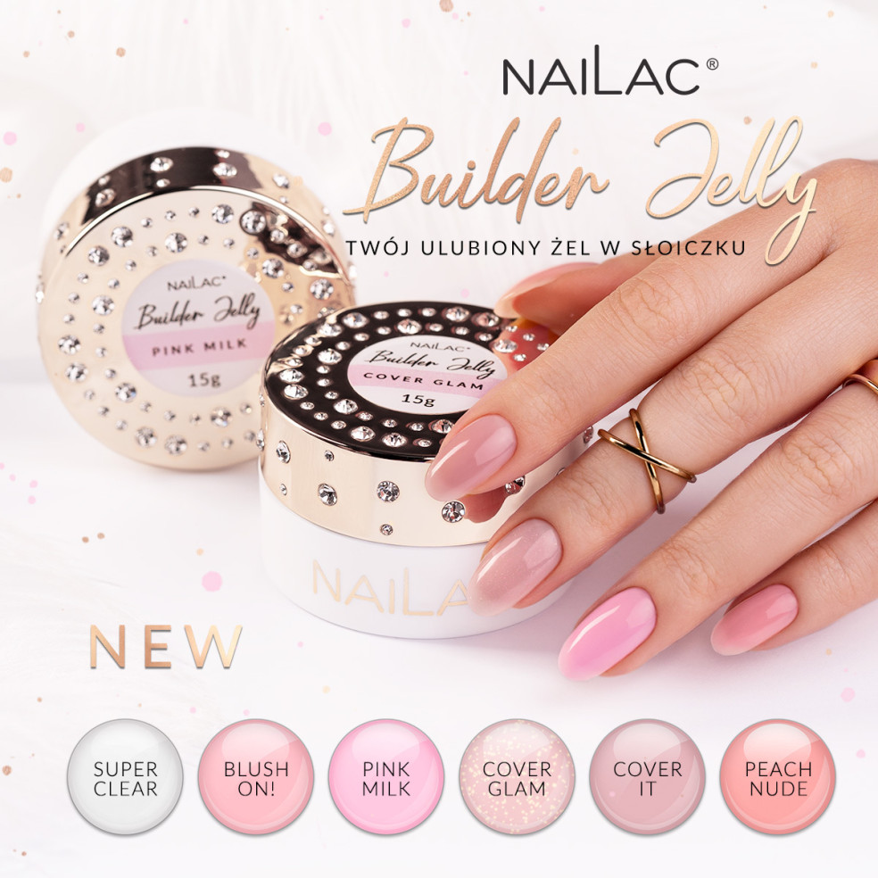 Builder Jelly Cover Glam NaiLac 15g Builder Jelly Cover Glam NaiLac 15g
