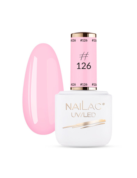#126 Lakier hybrydowy NaiLac 7ml