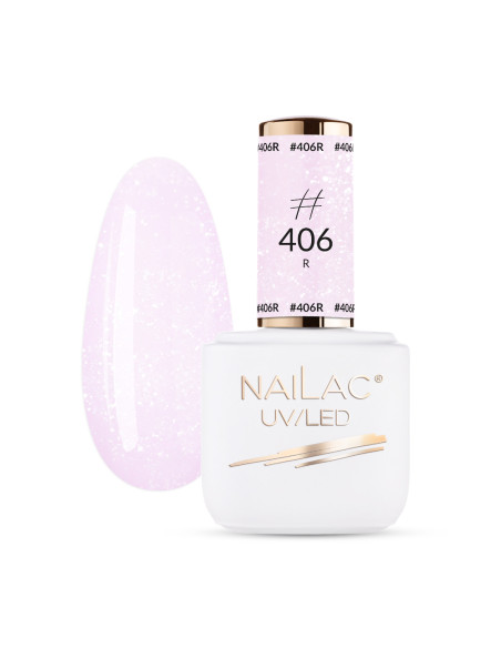 #406R Rubber nail polish NaiLac 7ml