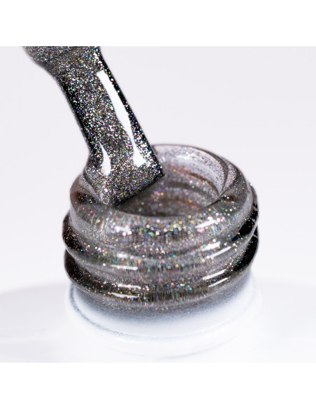 Hybrid top coat Laser Holo Top Rose Gold NaiLac 7ml