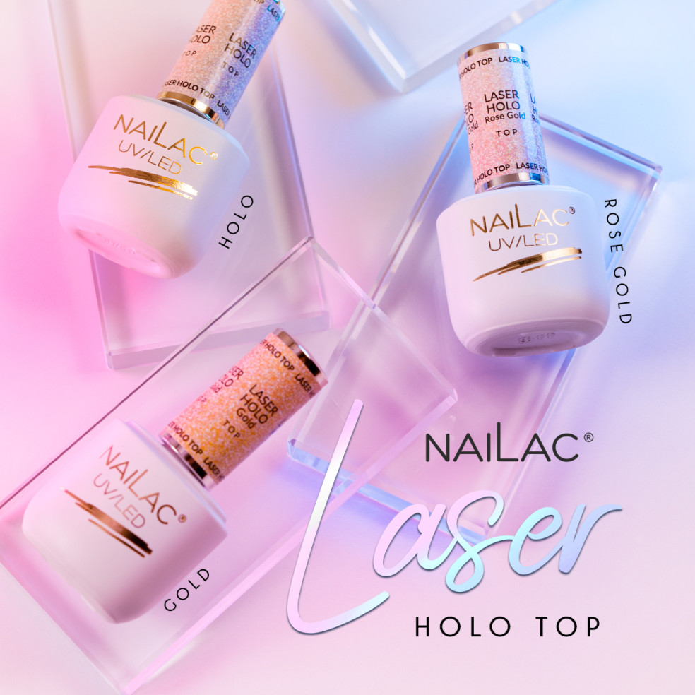 Hybrid top coat Laser Holo Top Gold... Hybrid top coat Laser Holo Top Gold...