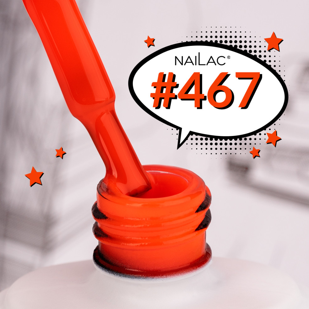 #467 Lakier hybrydowy 7ml NaiLac