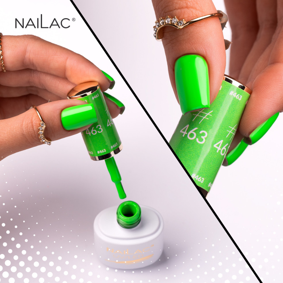 #463 Lakier hybrydowy 7ml NaiLac NaiLac - 5 #463 Lakier hybrydowy 7ml NaiLac NaiLac - 5