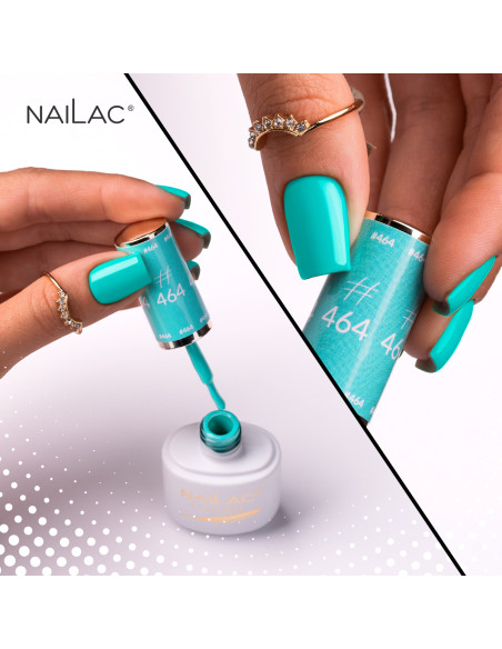#464 Lakier hybrydowy 7ml NaiLac