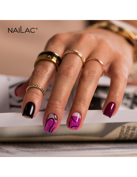 #Queen Hybrid polish NaiLac 7ml