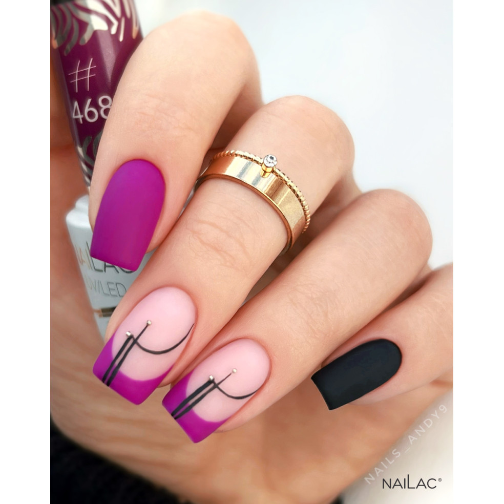 #468 Hybrid polish NaiLac 7ml