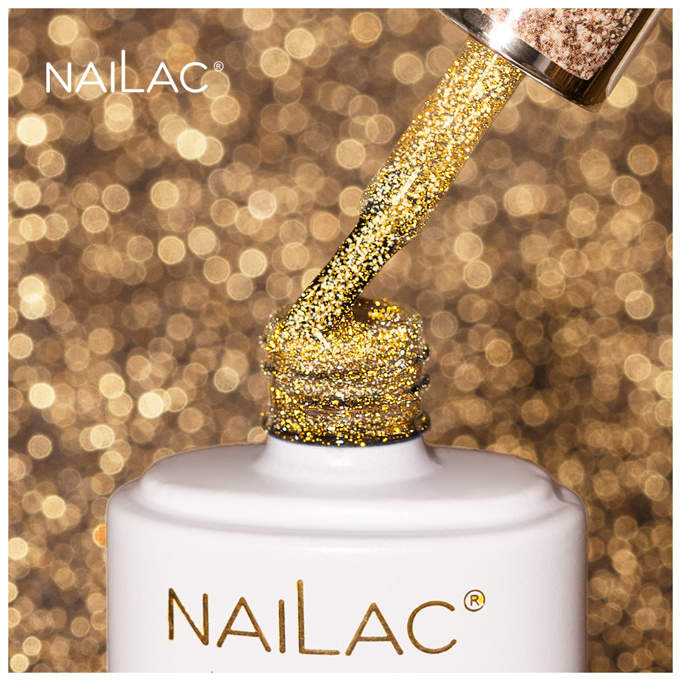 Top hybrydowy Flash Gold Top 7ml NaiLac