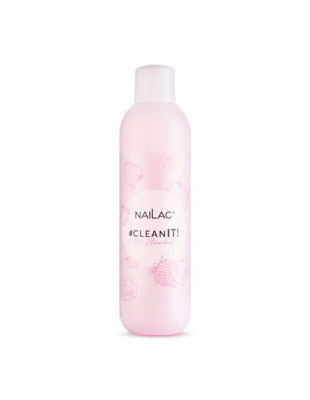 Płyn odtłuszczający Cleaner #CleanIT! Mrs. Strawberry NaiLac 1000ml