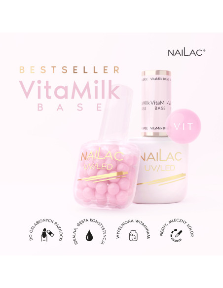 VitaMilk Base coat NaiLac 7ml