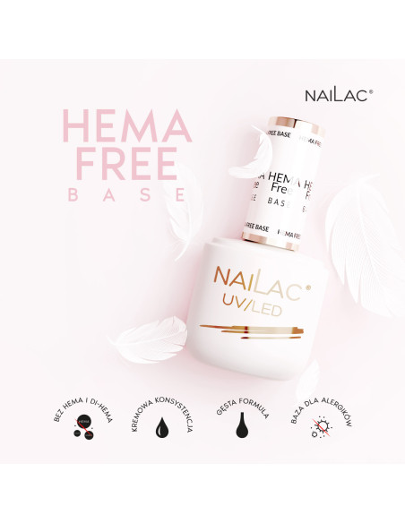 Baza hybrydowa HEMA Free NaiLac 7ml