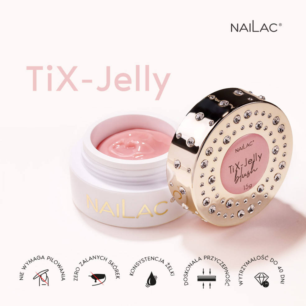 TiX-Jelly Nude NaiLac 15g TiX-Jelly Nude NaiLac 15g