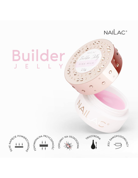 Builder Jelly Cover Glam NaiLac 15g