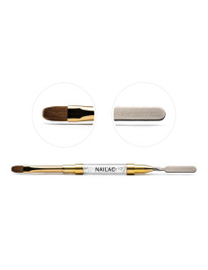 Pędzelek #8 Oval & Spatula NaiLac