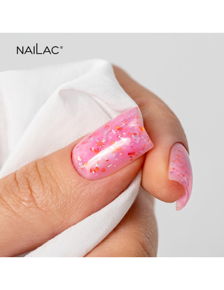Rubber Base Glammy Base Pink NaiLac 7ml