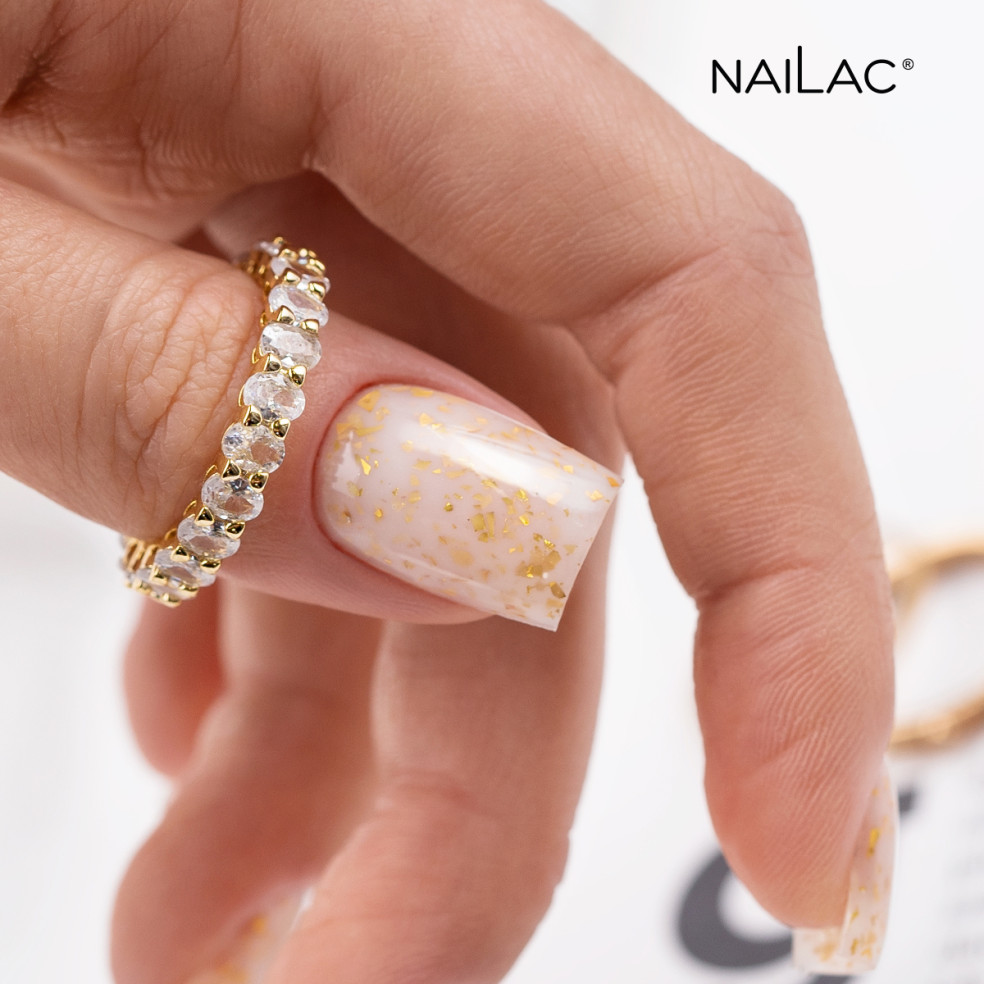 Baza kauczukowa Glammy Base Milk&Gold... Baza kauczukowa Glammy Base Milk&Gold...