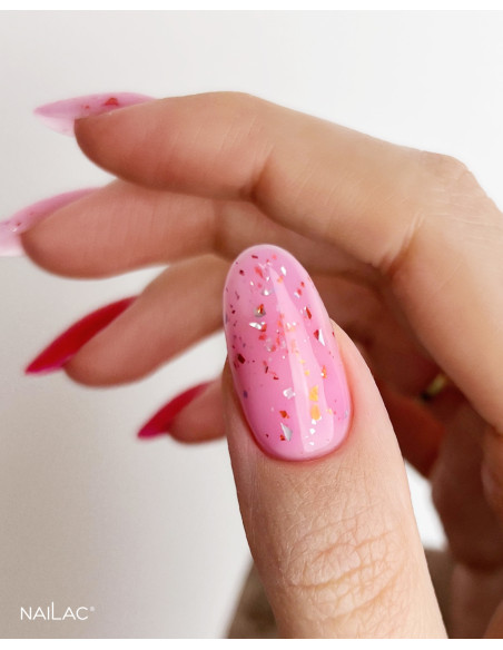 Baza kauczukowa Glammy Base Pink NaiLac 7ml