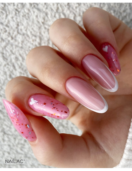 Rubber Base Glammy Base Pink NaiLac 7ml