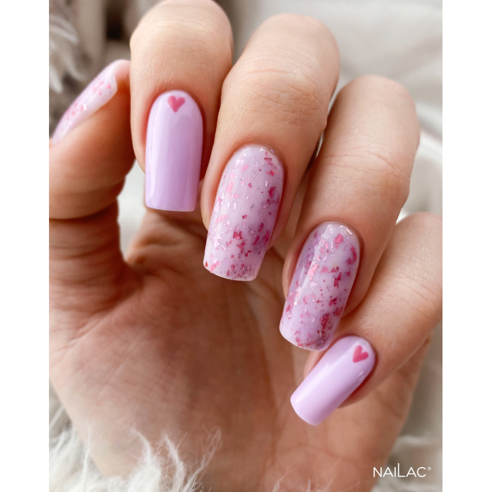 Rubber Base Glammy Base Purple NaiLac... Rubber Base Glammy Base Purple NaiLac...