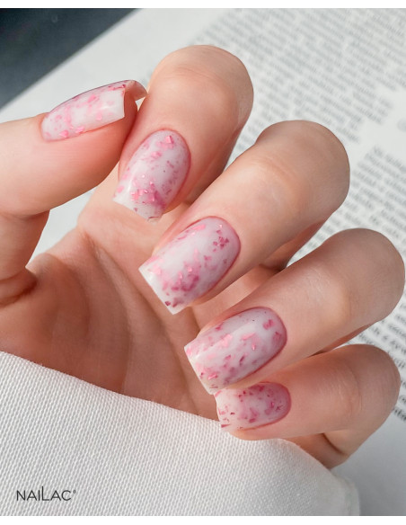 Baza kauczukowa Glammy Base Milk&Pink NaiLac 7ml