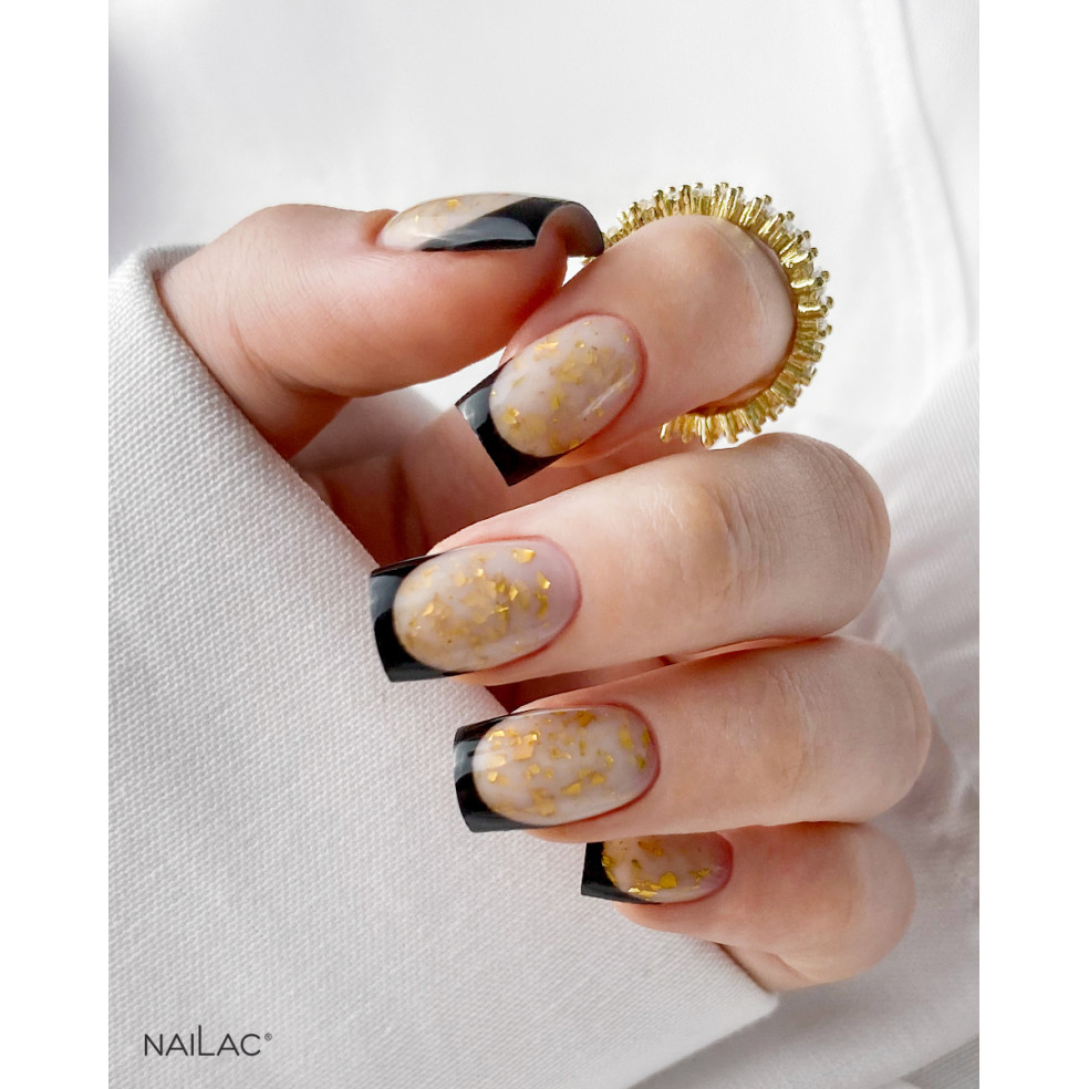 Rubber Base Glammy Base Milk&Gold...