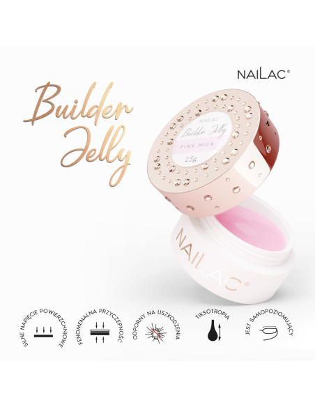 Builder Jelly Cover Glam NaiLac 50g