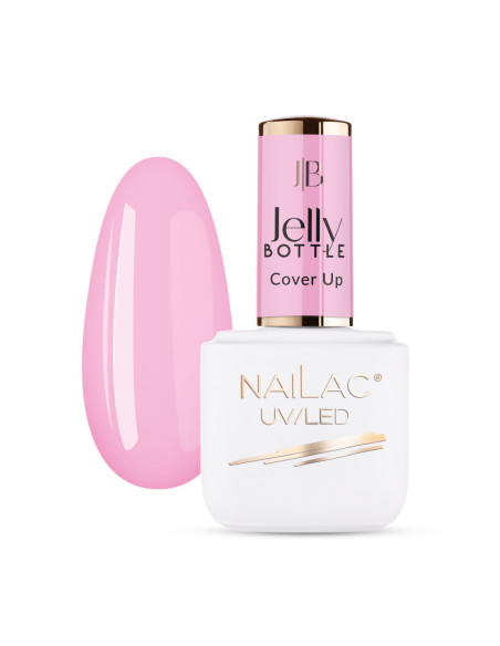 Bultelka i tips pokryty żelem do przedłużania Jelly Bottle Cover Up w kolorze różowym Bultelka i tips pokryty żelem do przedłużania Jelly Bottle Cover Up w kolorze różowym