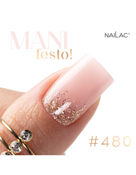 #480 Hybrid polish NaiLac 7ml