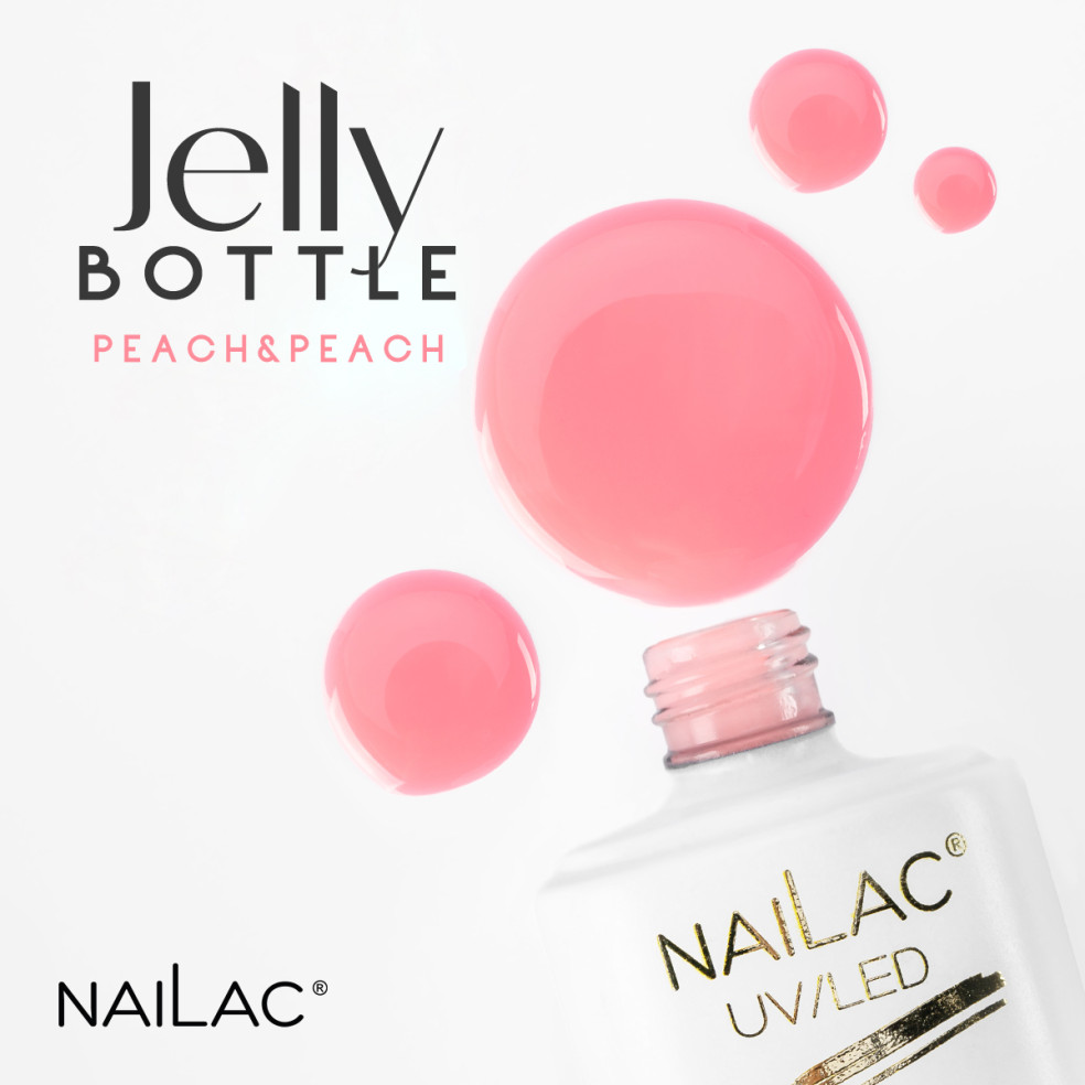 Jelly Bottle Peach&Peach NaiLac 7ml
