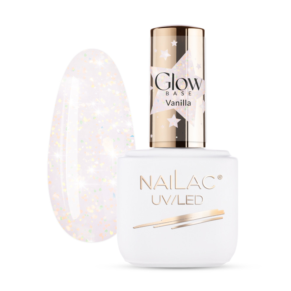 Rubber Base Glow Base Vanilla NaiLac 7ml