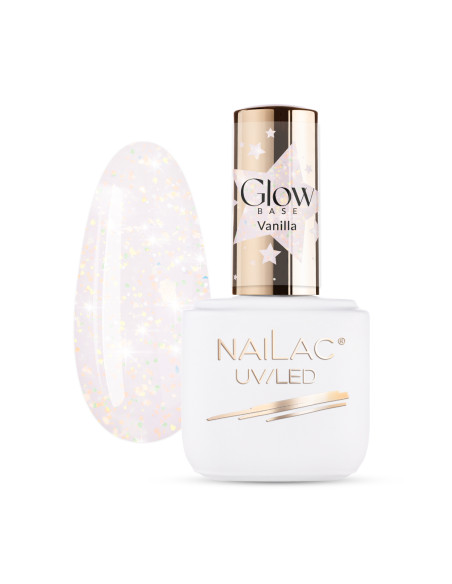 Rubber Base Glow Base Vanilla NaiLac 7ml