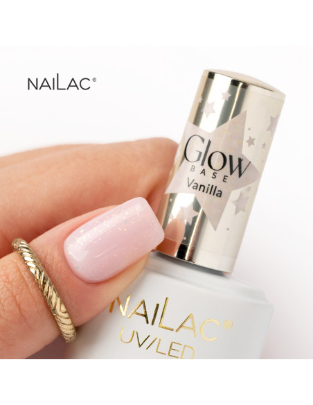 Rubber Base Glow Base Vanilla NaiLac 7ml