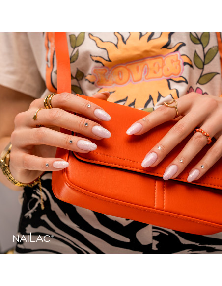 Rubber Base Glow Base Orange NaiLac 7ml