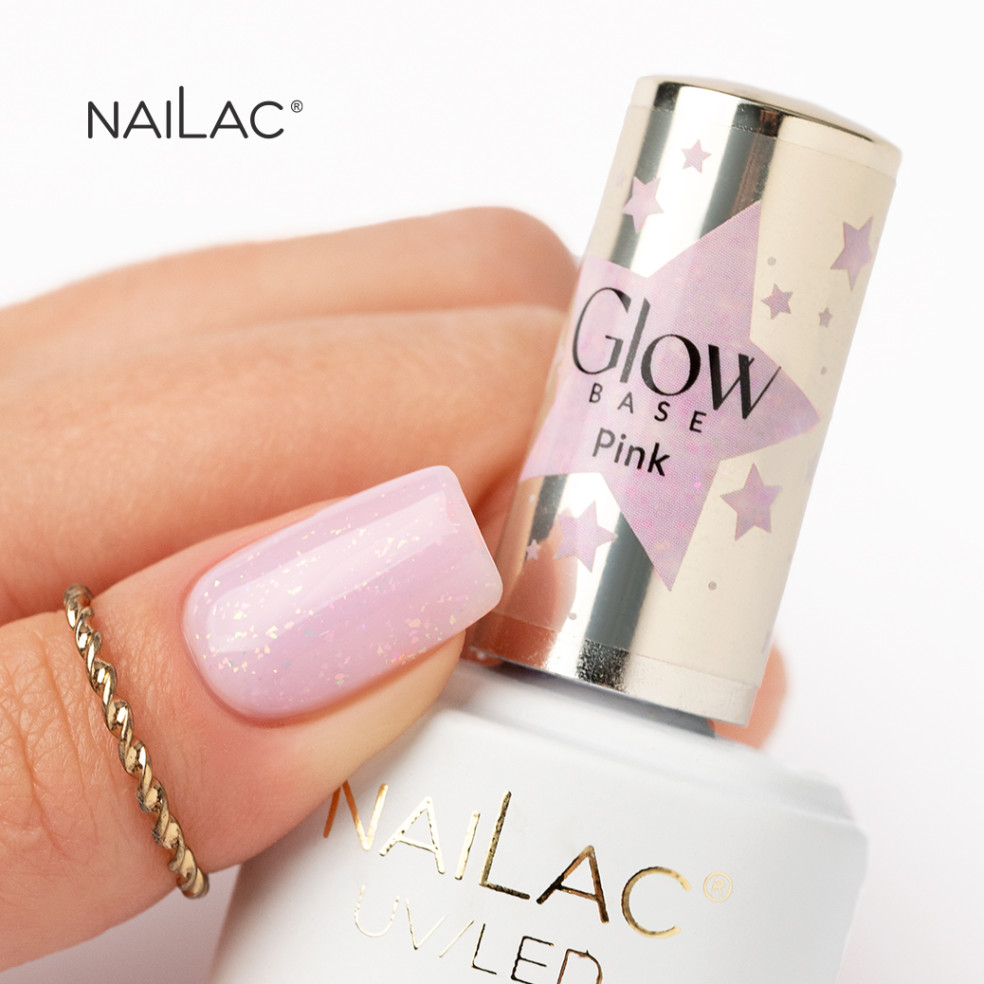 Baza kauczukowa Glow Base Pink NaiLac...