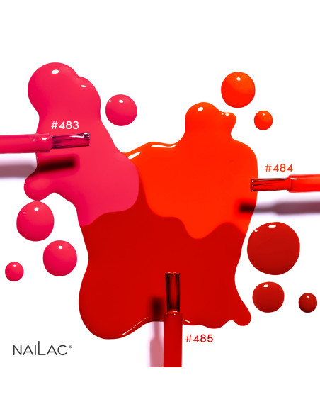 #484 Hybrid polish NaiLac 7ml NaiLac - 8