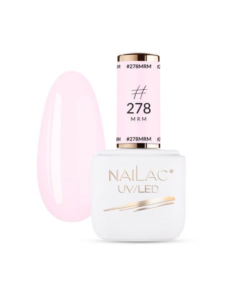 #278 MRM Lakier hybrydowy NaiLac #278 MRM Lakier hybrydowy NaiLac