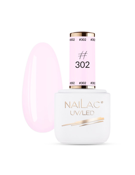 #302 Lakier hybrydowy NaiLac 7ml #302 Lakier hybrydowy NaiLac 7ml