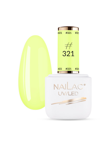 #321 Lakier hybrydowy NaiLac 7ml #321 Lakier hybrydowy NaiLac 7ml