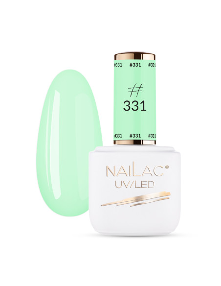 #331 Lakier hybrydowy NaiLac 7ml NaiLac - 1 #331 Lakier hybrydowy NaiLac 7ml NaiLac - 1