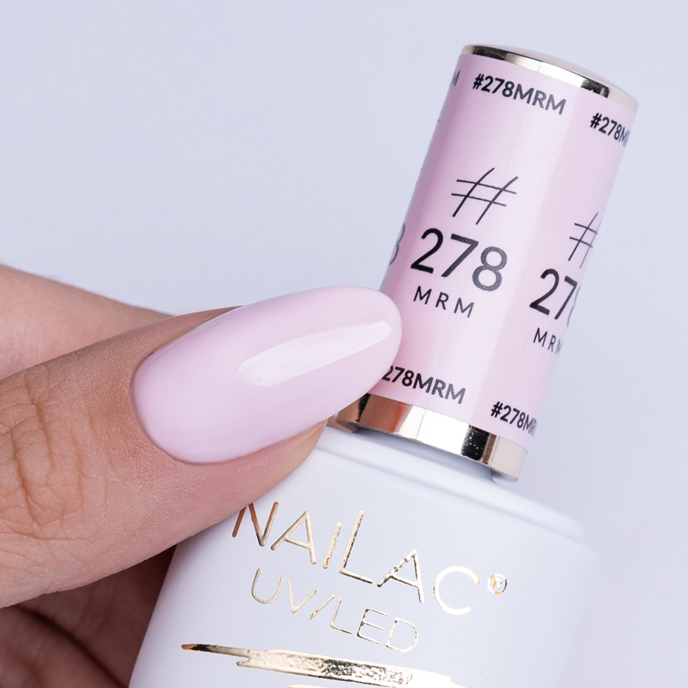 #278 MRM Lakier hybrydowy NaiLac 7ml #278 MRM Lakier hybrydowy NaiLac 7ml