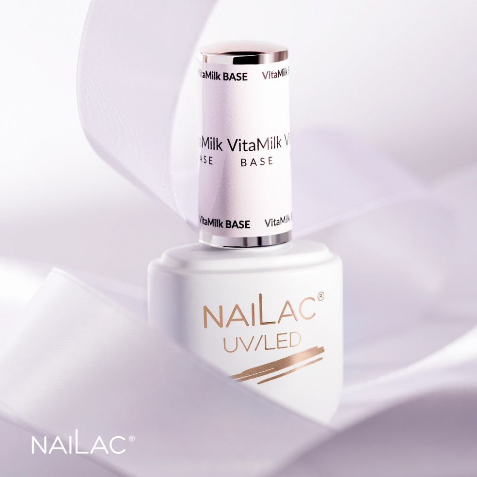 Baza hybrydowa VitaMilk Base NaiLac 7ml Baza hybrydowa VitaMilk Base NaiLac 7ml