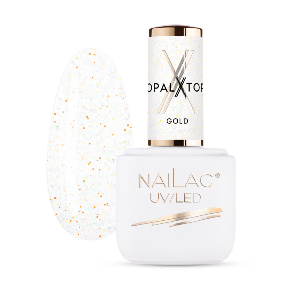 Hybrid top coat OpalX Top Gold NaiLac...