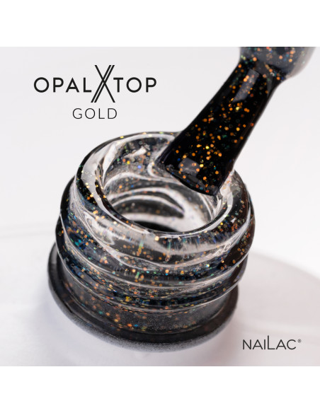 Top hybrydowy OpalX Top Gold NaiLac 7ml