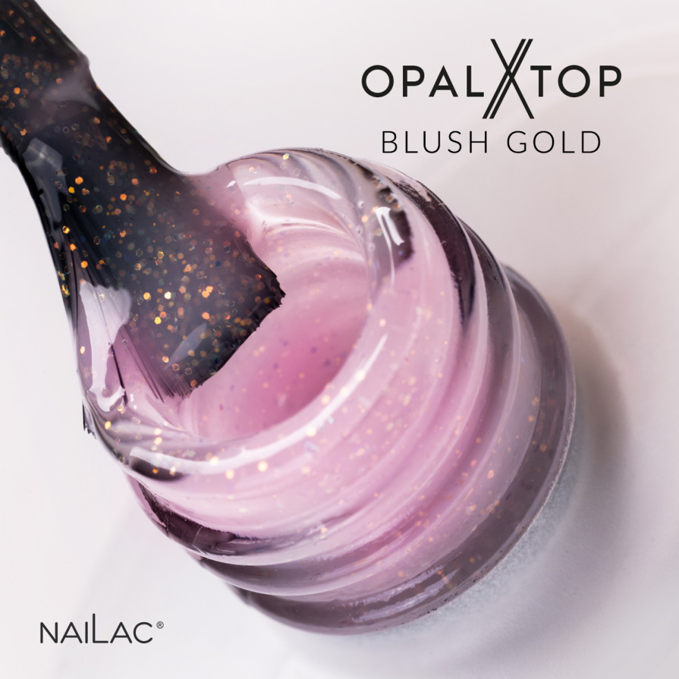 Hybrid top coat OpalX Top Blush Gold... Hybrid top coat OpalX Top Blush Gold...