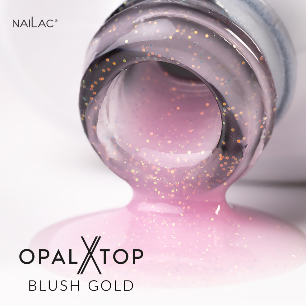 Top hybrydowy OpalX Top Blush Gold... Top hybrydowy OpalX Top Blush Gold...