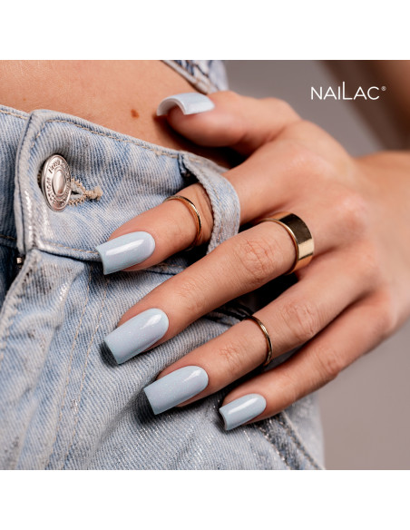 Top hybrydowy OpalX Top Blush Holo NaiLac 7ml