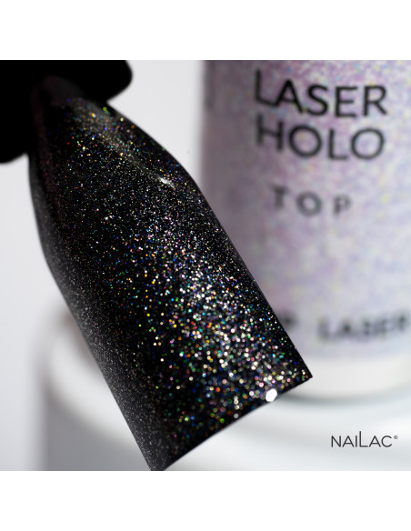 Top hybrydowy Laser Holo Top NaiLac 7ml Top hybrydowy Laser Holo Top NaiLac 7ml