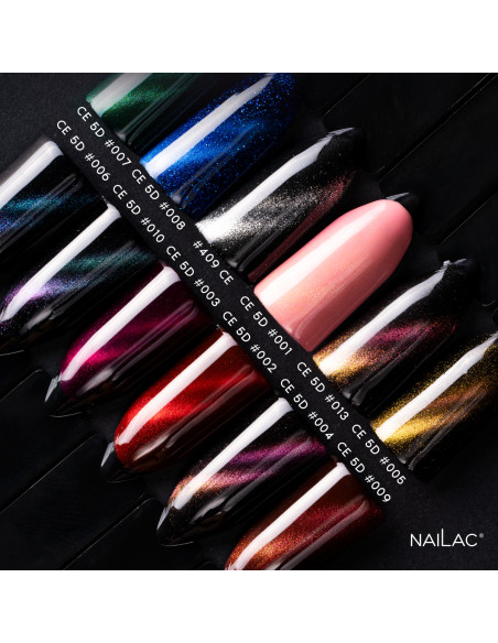 Lakier hybrydowy Cat Eye 5D #013 NaiLac 7ml NaiLac - 6 Lakier hybrydowy Cat Eye 5D #013 NaiLac 7ml NaiLac - 6
