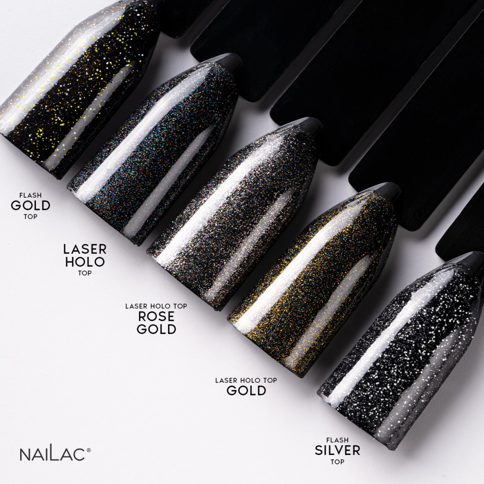 Hybrid top coat Laser Holo Top Gold... Hybrid top coat Laser Holo Top Gold...