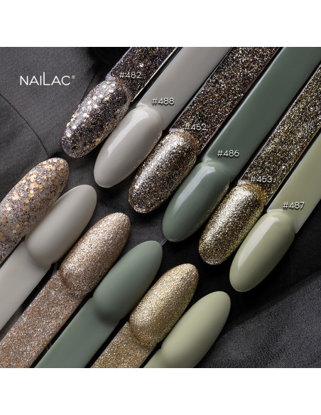 #487 Hybrid polish NaiLac 7ml