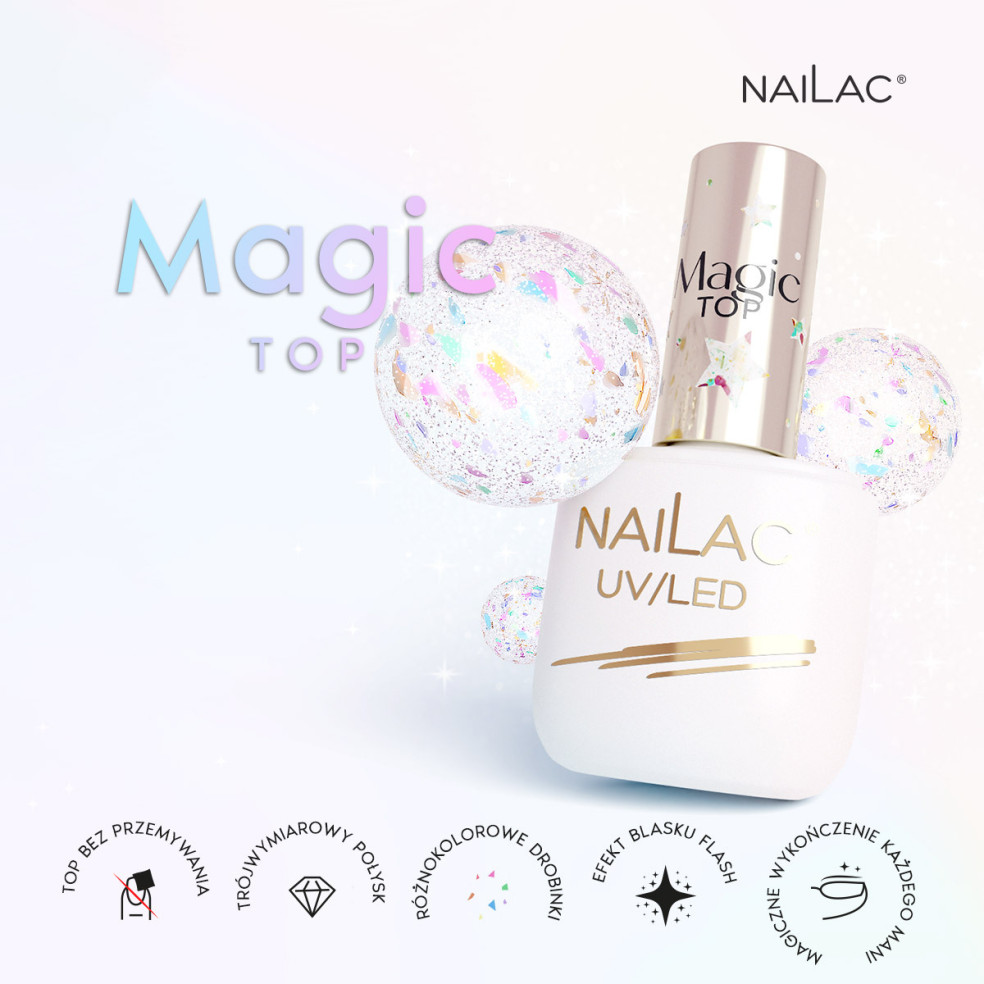 Top hybrydowy Magic Top NaiLac 7ml